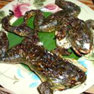 カエルの姿焼き